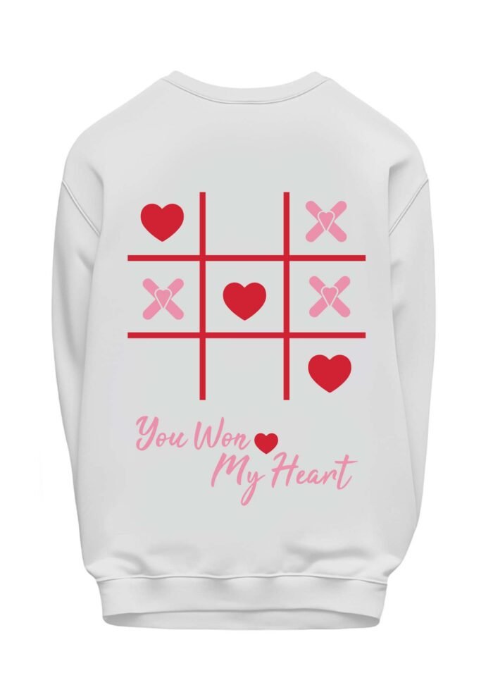 Love Game Sweatshirt Back View